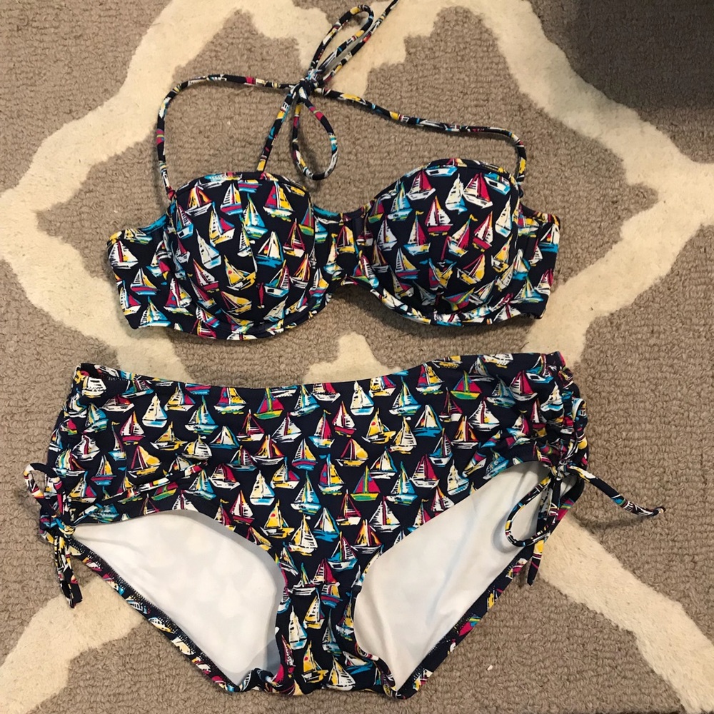 Sailboat bikini 34D/ M
